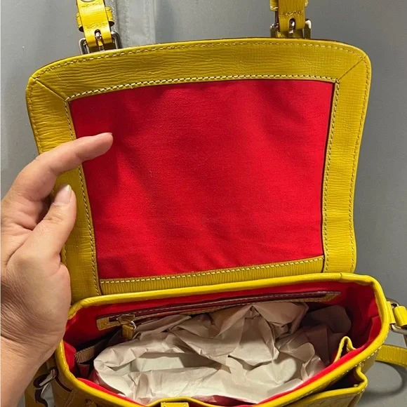 Dooney & Bourke Embossed Saffiano Leather Crossbody Bag - Picture 8 of 10